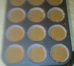 Čokoládovo- orechové muffinky