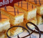 Pomarančové rezy s vanilkovým krémom