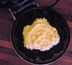 Waflové jabľčkové srdiečka 