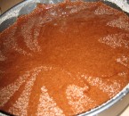 Čokoládová torta s mandľami