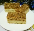 Medovo-orechový zákusok