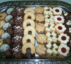 Orechovo kakaové koláčiky (hríbiky, hviezdy)