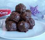 Snehové čokoládové gule