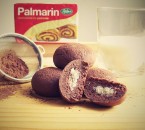 Plnené kakaové keksíky