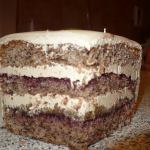 Orechová torta