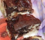 Čerešňovo pudingový koláčik