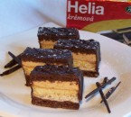 Karamelovo orechové rezy