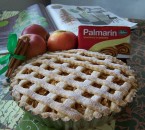 Jablkovo-škoricový mriežkovaný koláč