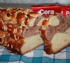 Sviatočná mramorová vianočka