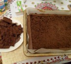 Krtkova torta na plechu